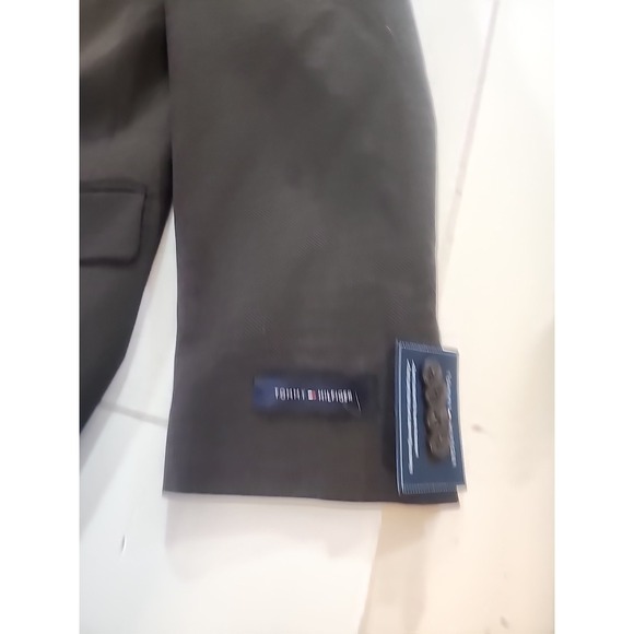 Tommy Hilfiger Lowry Suit Mens 42XL W35.5 Brown 100% Worsted Wool 2-Piece NWT - Picture 4 of 14